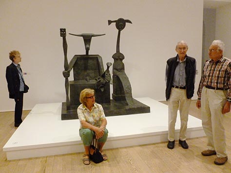 Besuch des Max Ernst Museums am 25.8.17