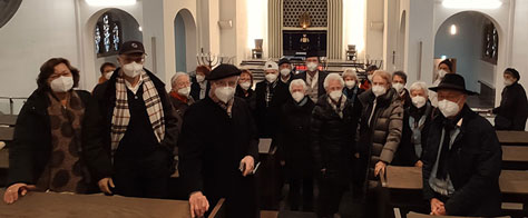 Besuch der Synagoge in Köln
